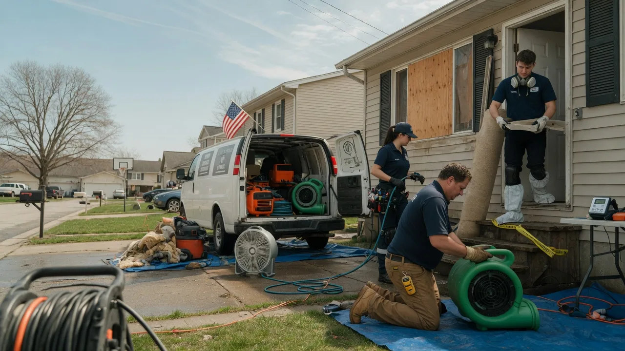 Water Damage Restoration in Paris, MI near me